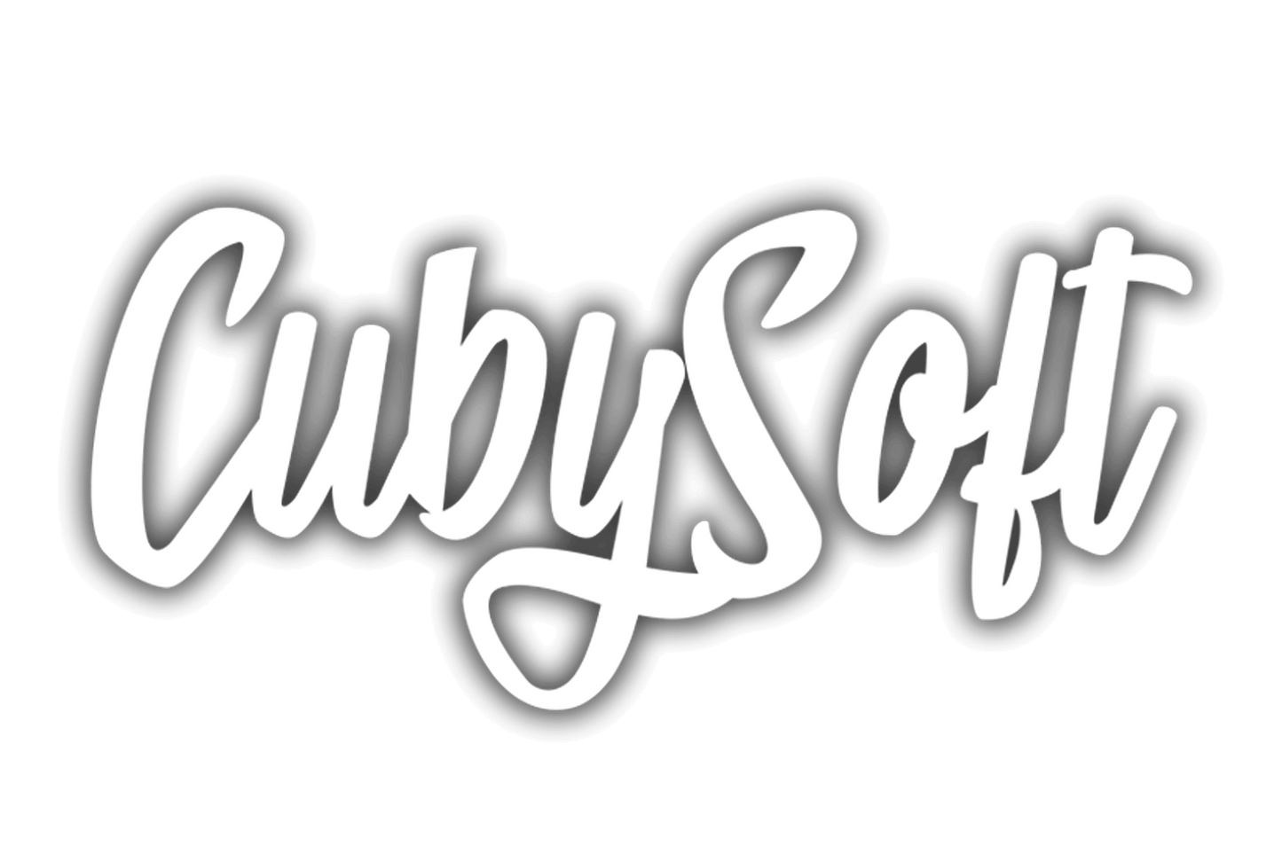 CubySoft® MASK STICKER | WHITE