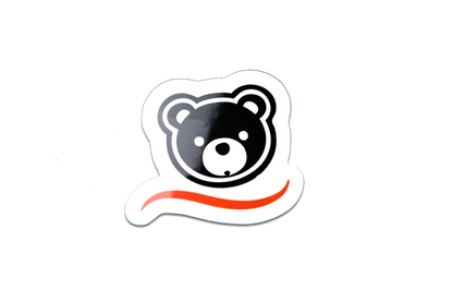 Bear Sticker | Black